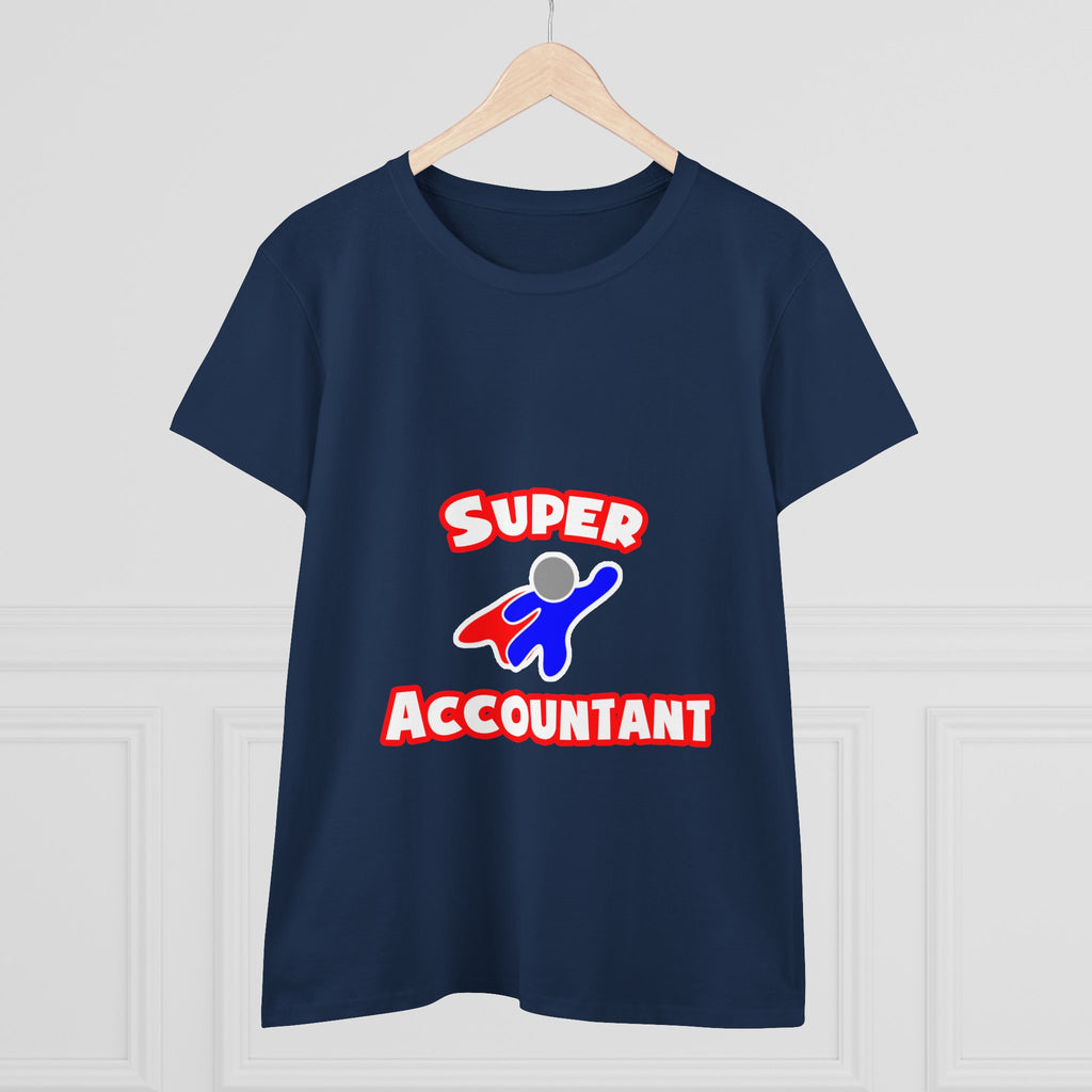 Super Accountant (2) - Women's Midweight Cotton Tee
