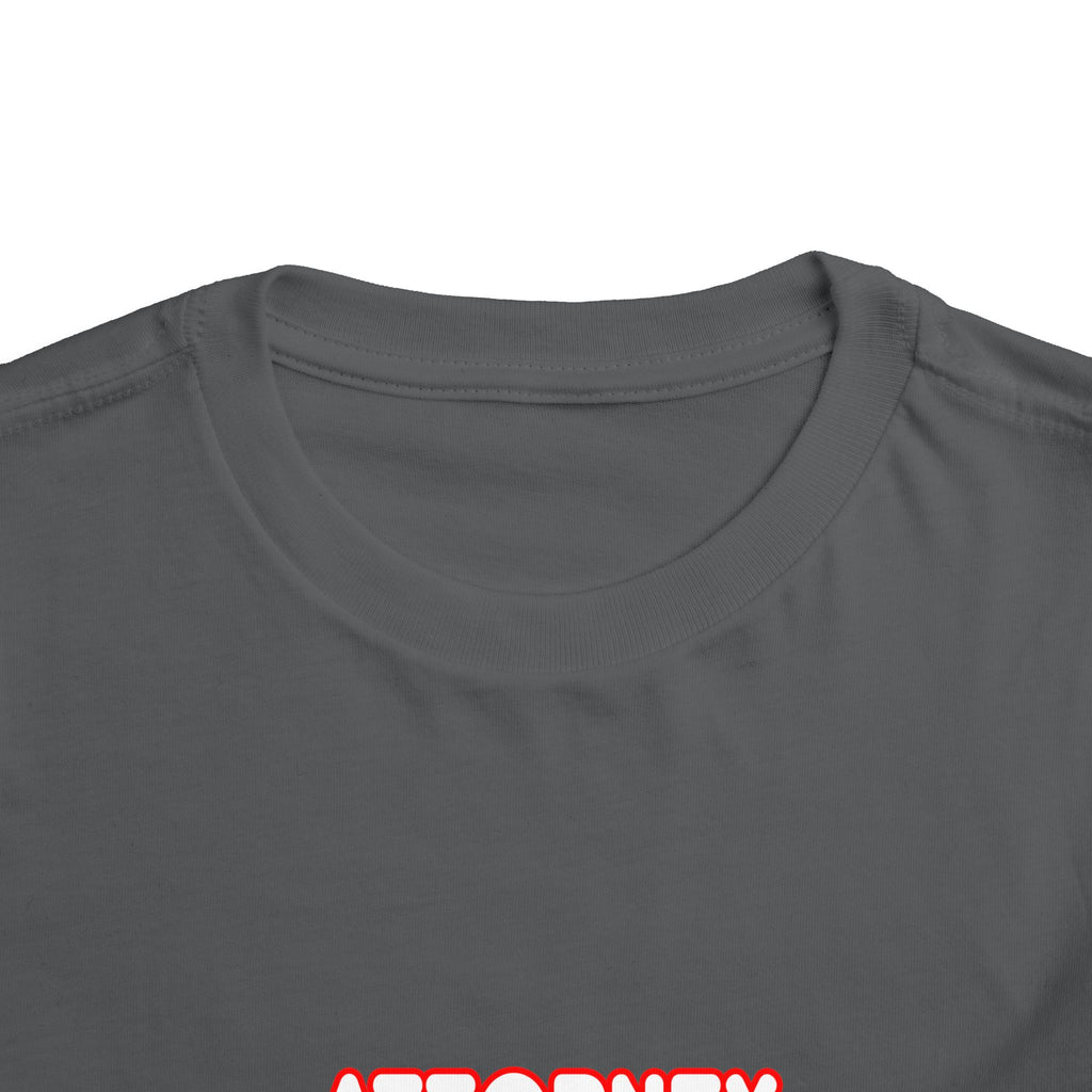 Attorney...Will Work For Cocktails - Toddler Short Sleeve Tee