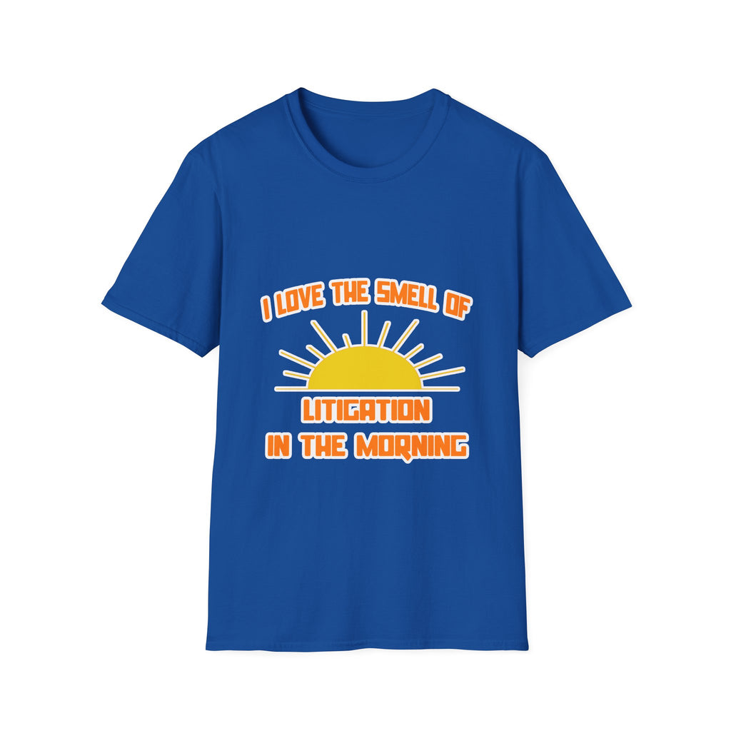 Smell of Litigation in the Morning - Unisex Softstyle T-Shirt