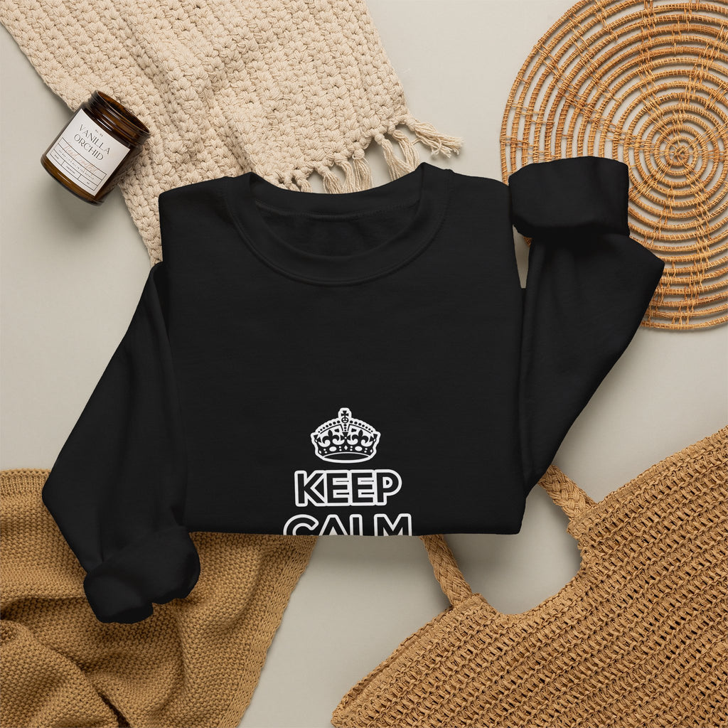 Keep Calm and Call a Nurse - Unisex Heavy Blend™ Crewneck Sweatshirt