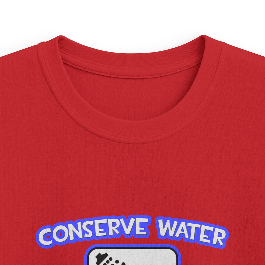 Conserve Water .. Shower With a Doctor - Kids Softstyle Tee