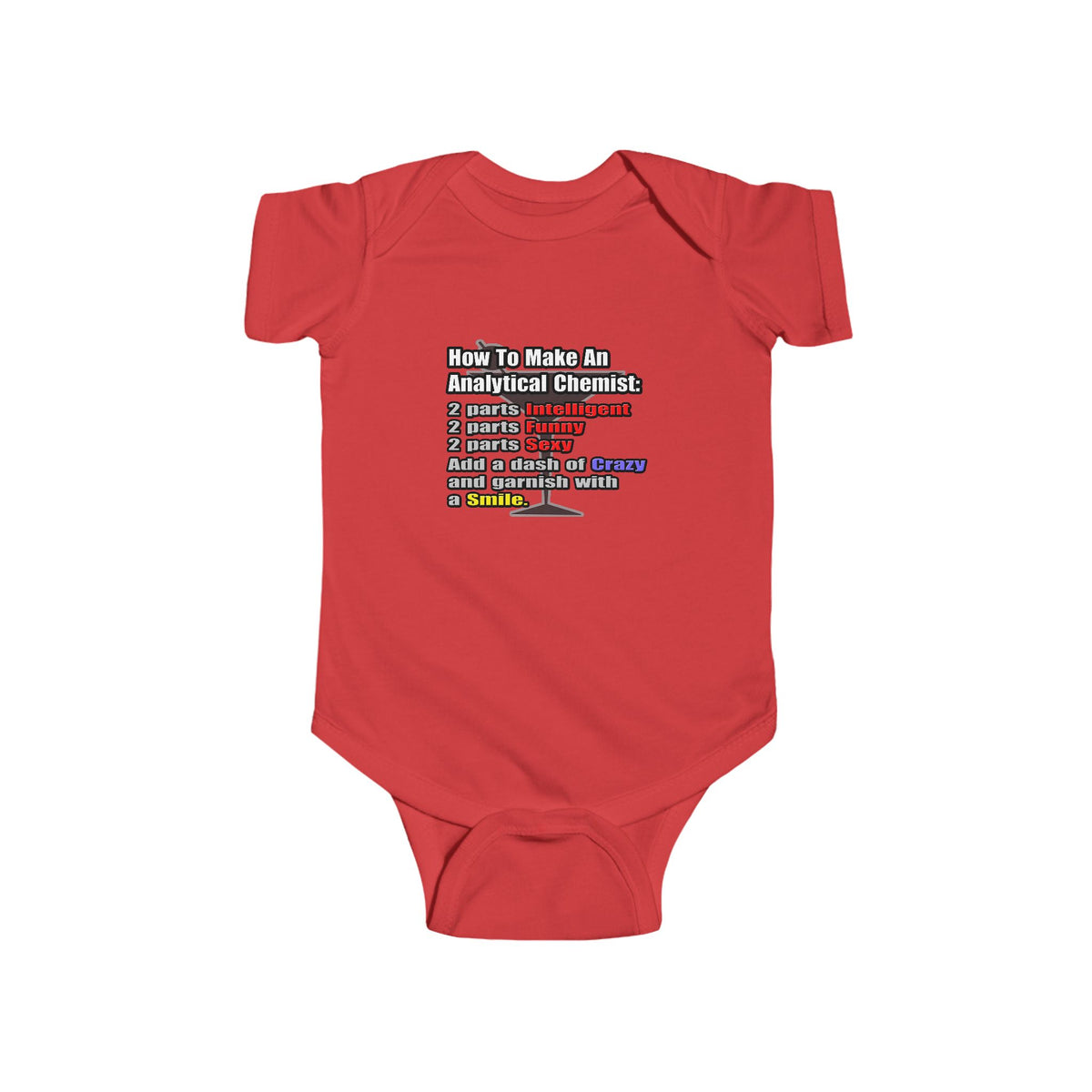 How To Make an Analytical Chemist - Infant Fine Jersey Bodysuit