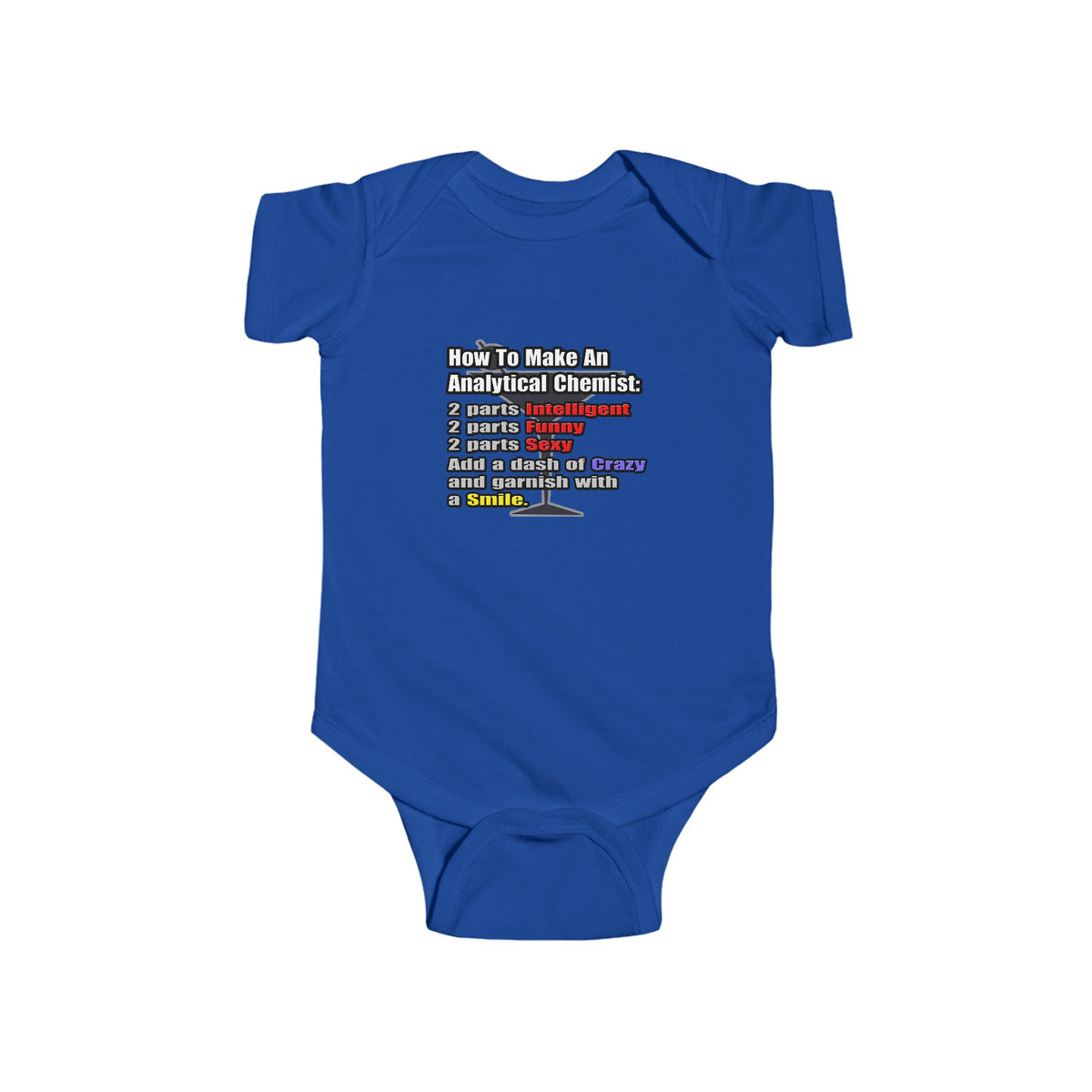 How To Make an Analytical Chemist - Infant Fine Jersey Bodysuit