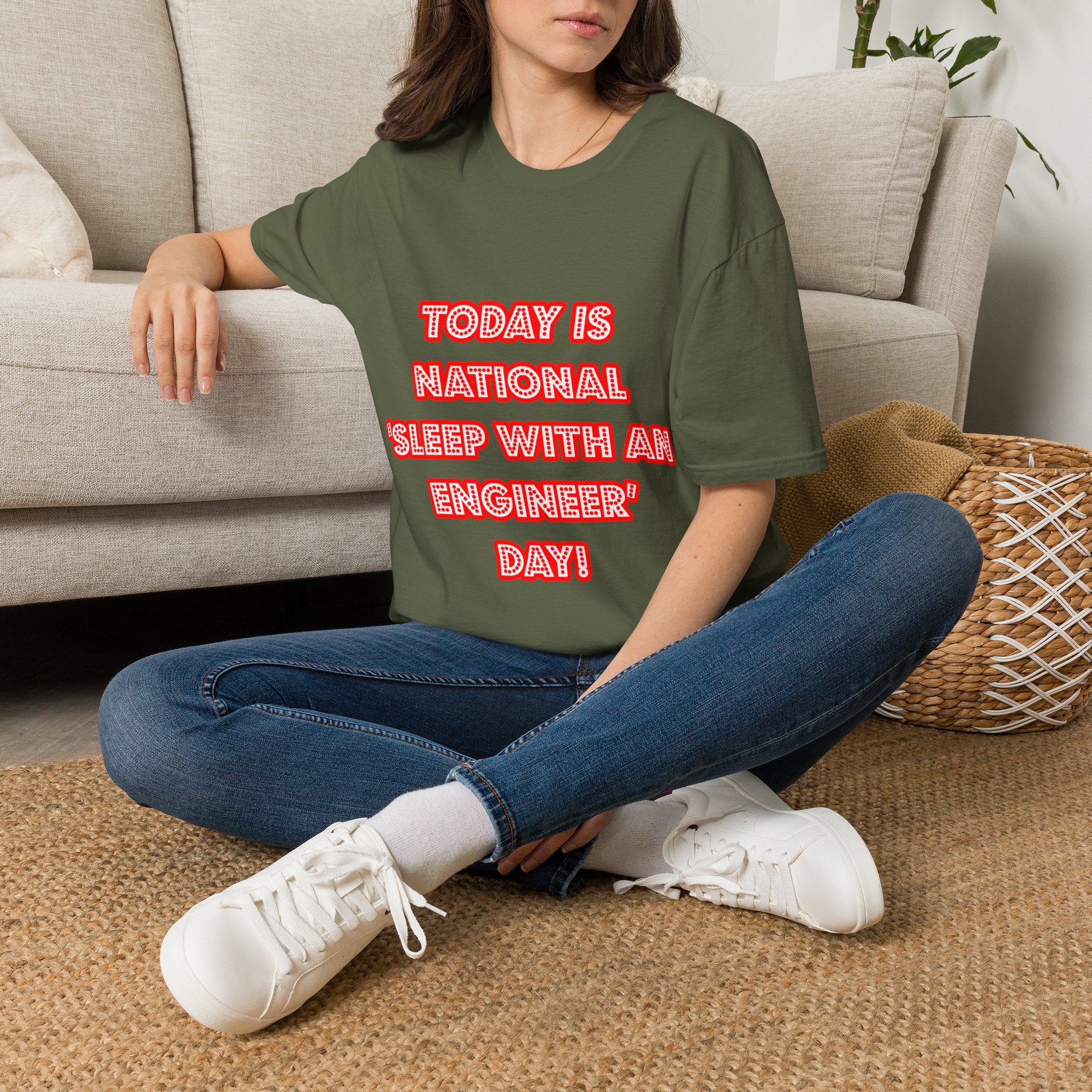 National 'Sleep With an Engineer' Day - Unisex Softstyle T-Shirt
