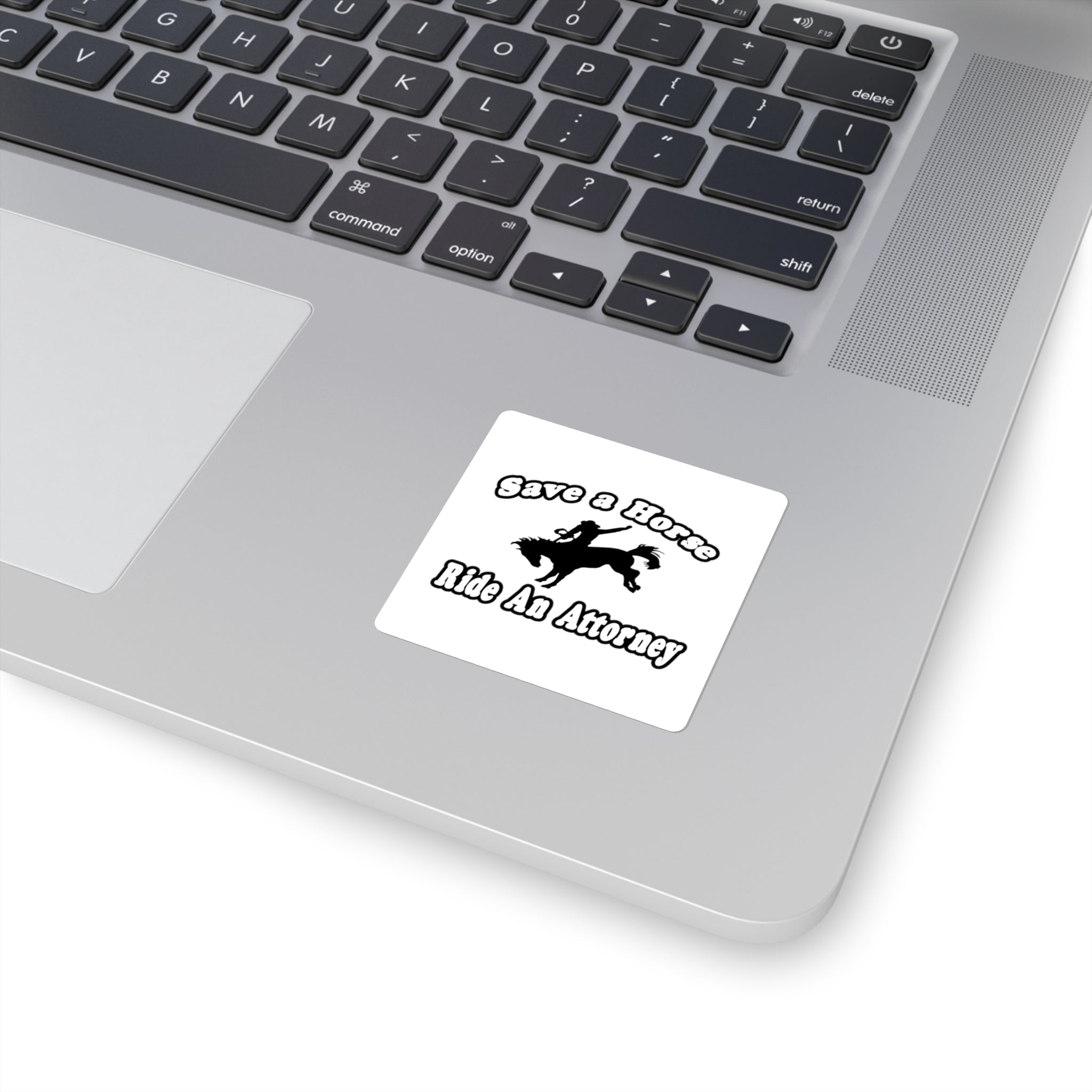 Save Horse Ride Attorney - Square Stickers
