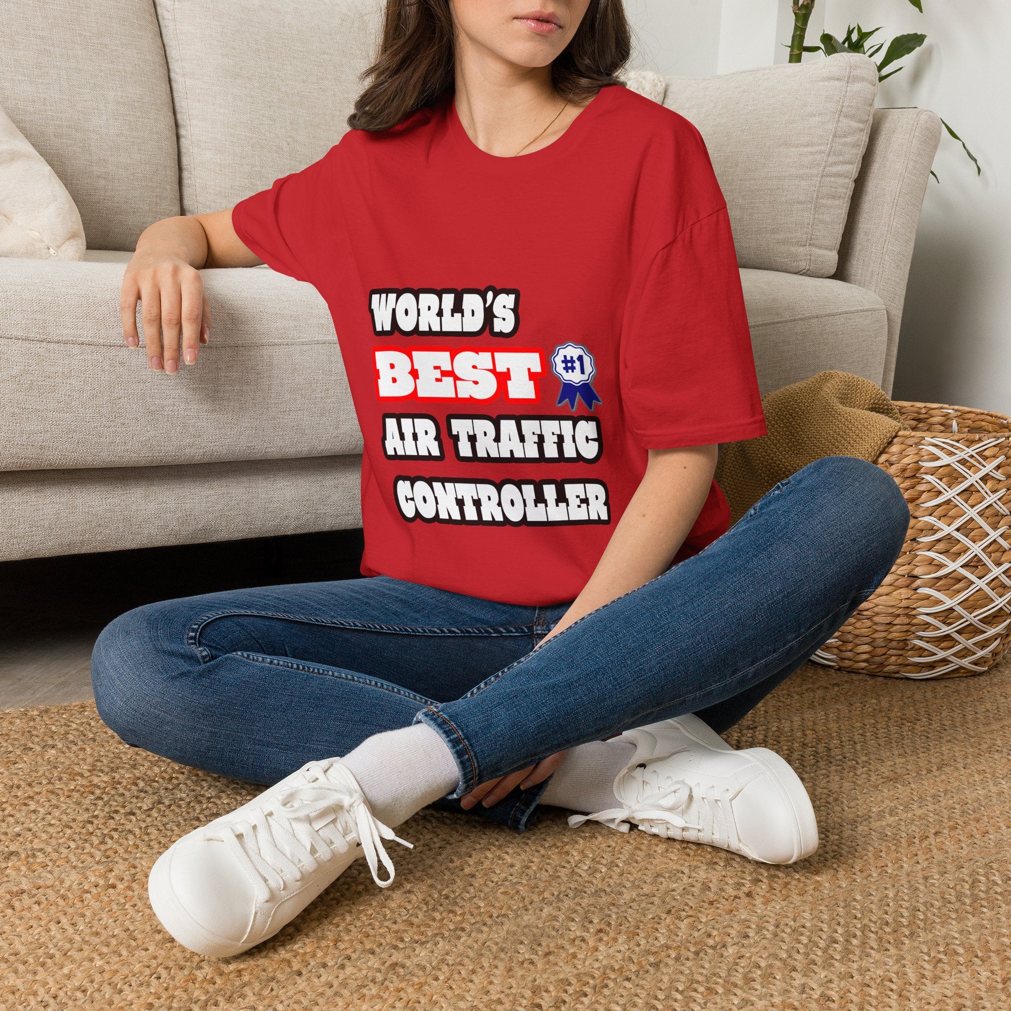 World's Best Air Traffic Controller - Unisex Softstyle T-Shirt