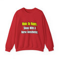 Sleep With A Nurse Anesthetist - Unisex Heavy Blend™ Crewneck Sweatshirt