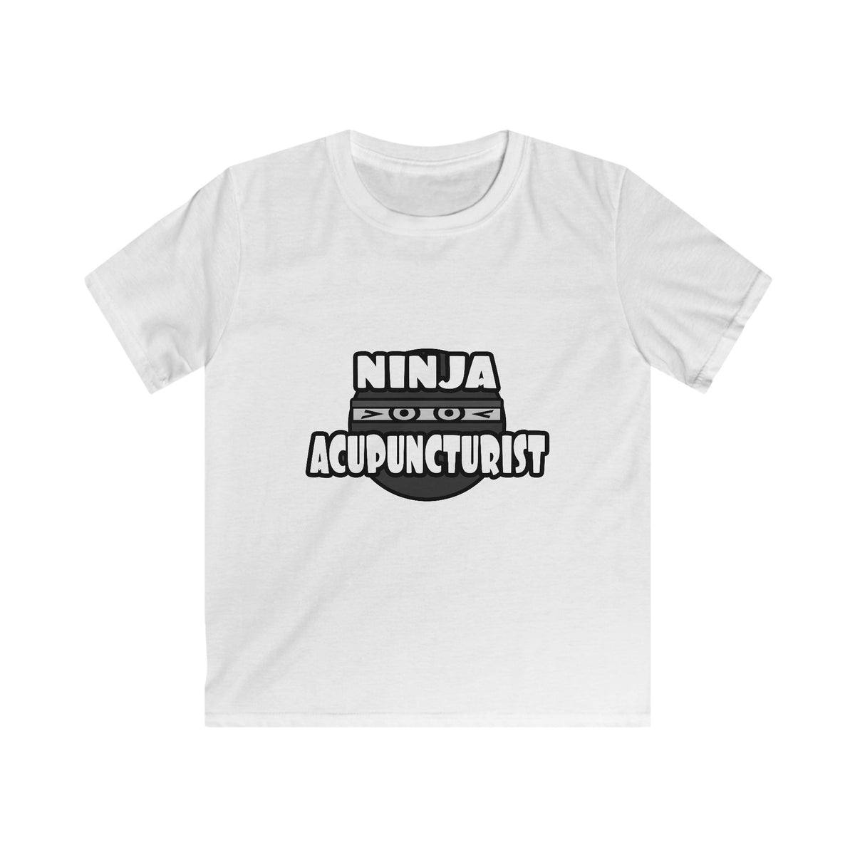 Ninja Acupuncturist - Kids Softstyle Tee