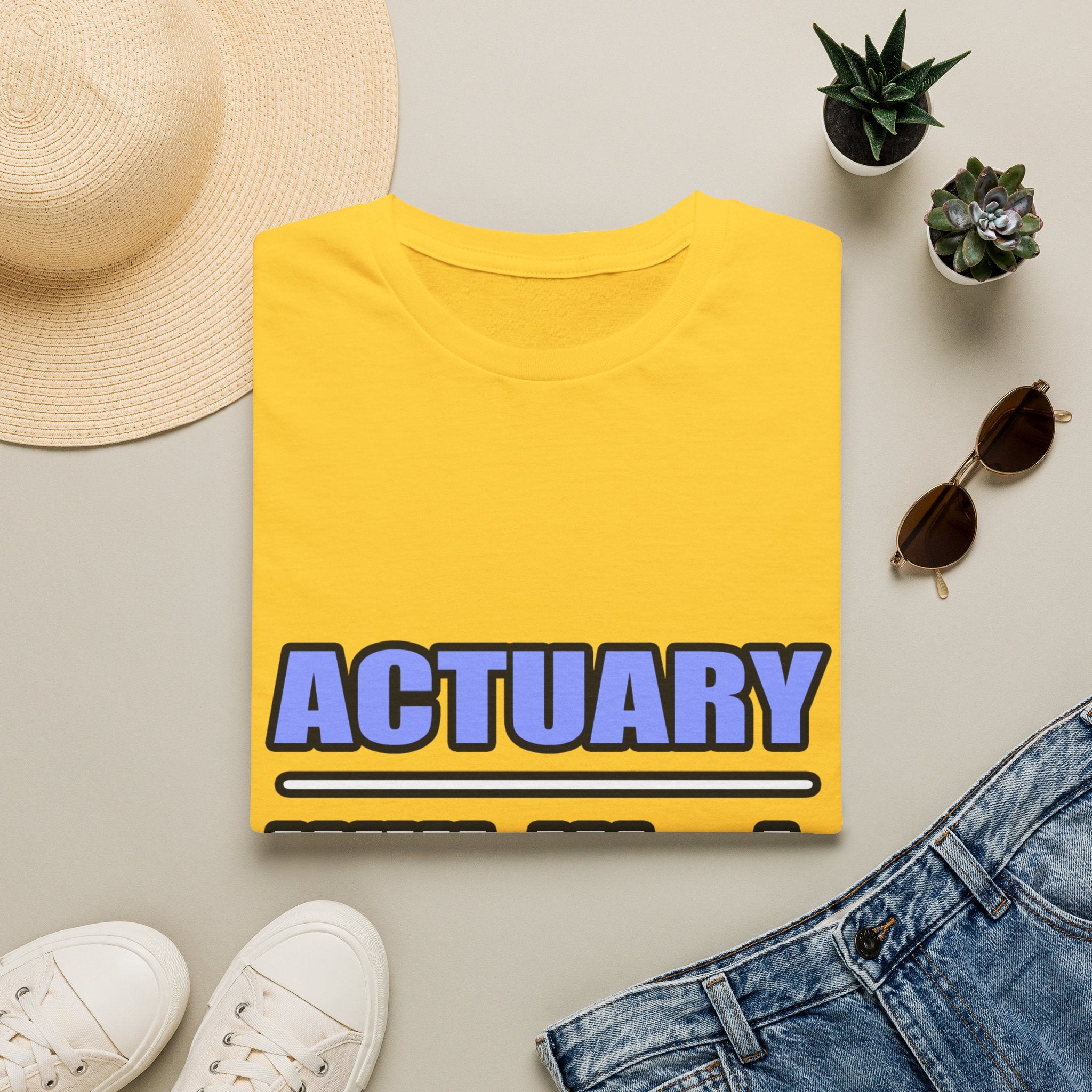 Actuary...Will Work For Beer - Unisex Softstyle T-Shirt