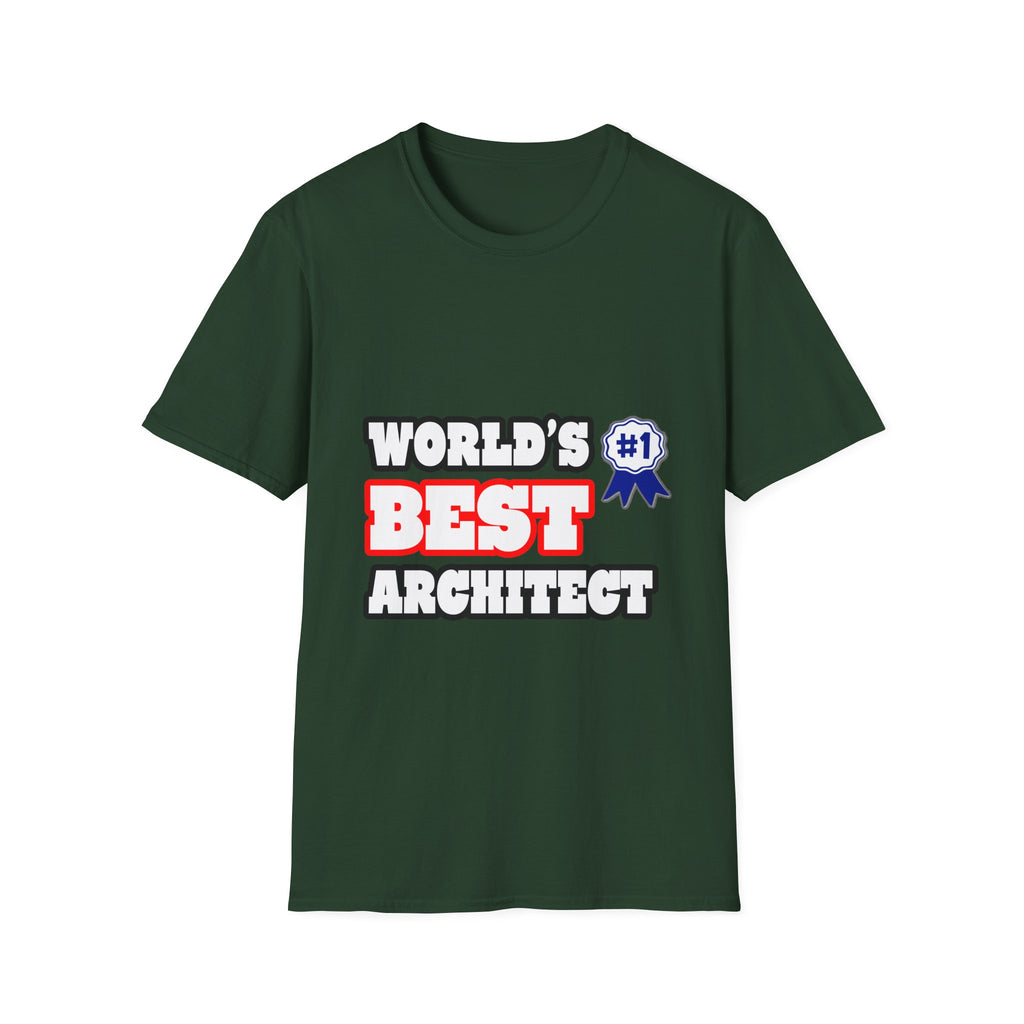 World's Best Architect - Unisex Softstyle T-Shirt