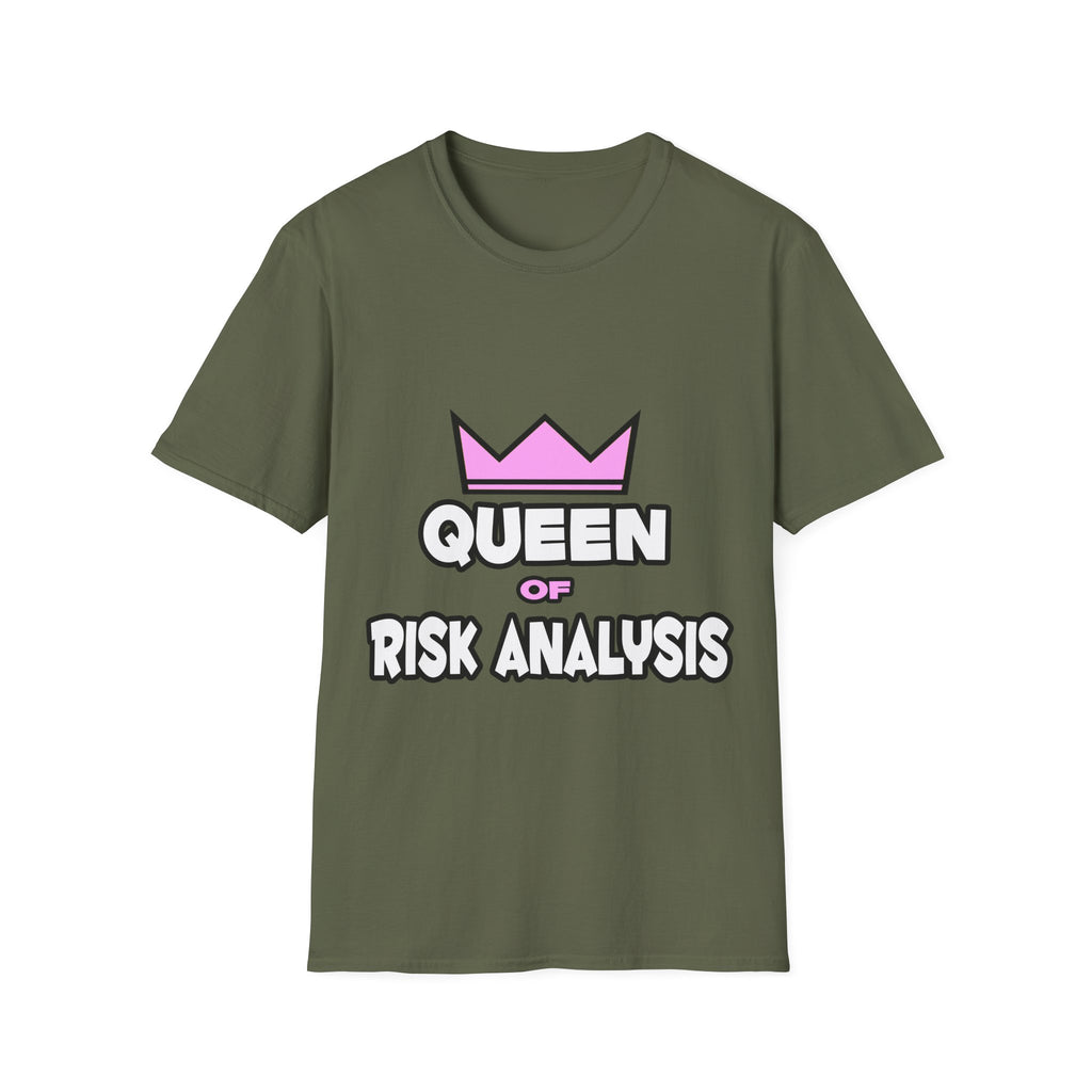 Queen of Risk Analysis - Unisex Softstyle T-Shirt