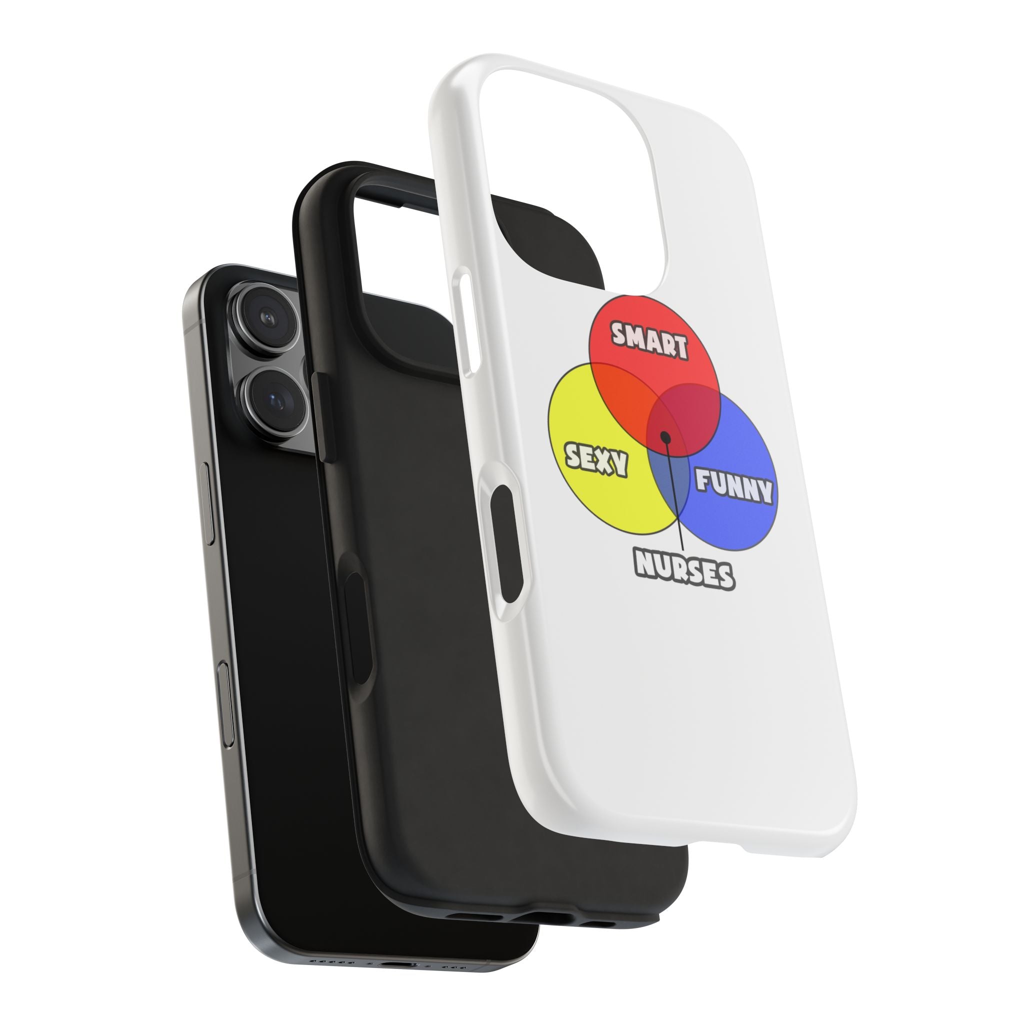 Venn Diagram .. Nurses - Tough Phone Cases