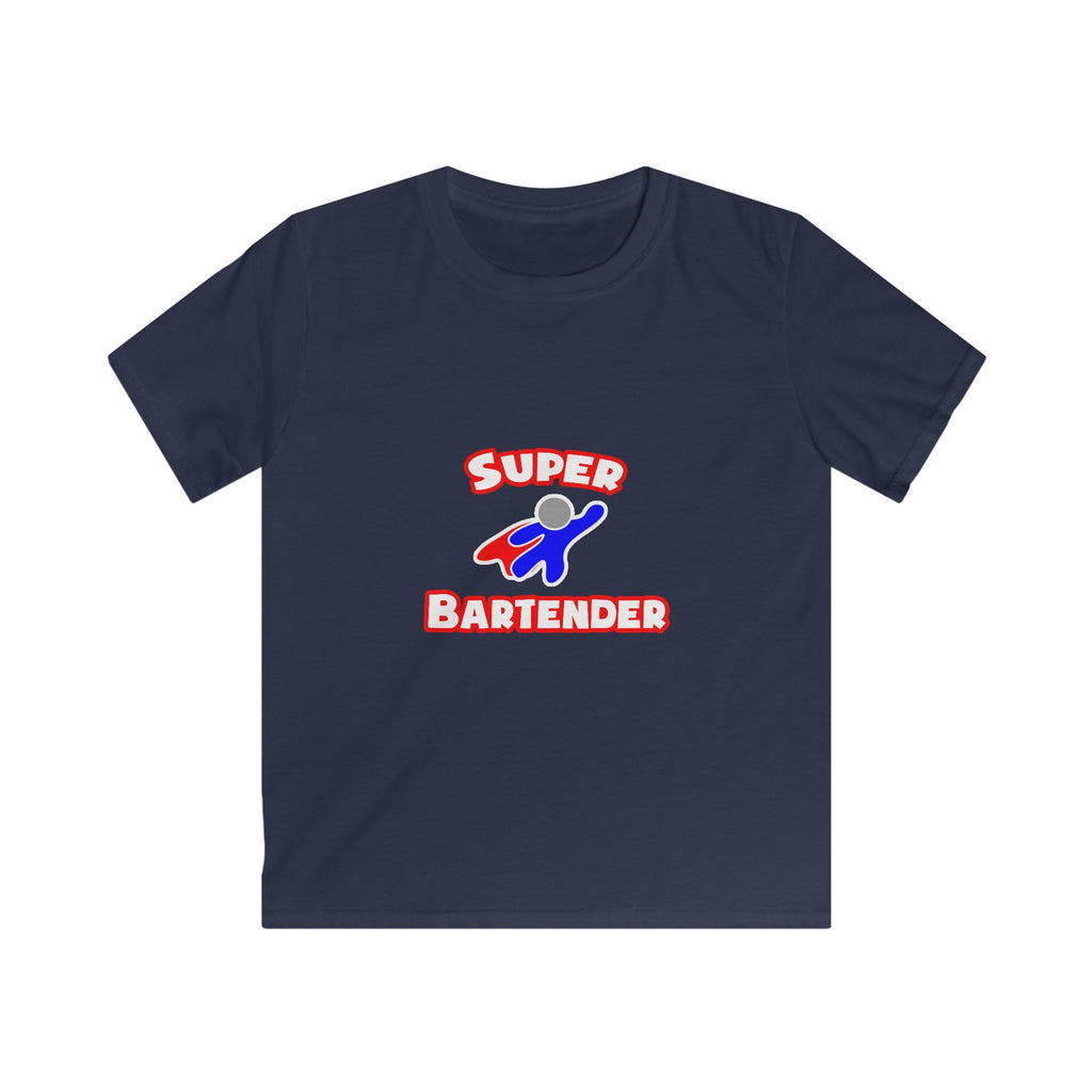 Super Bartender (2) - Kids Softstyle Tee