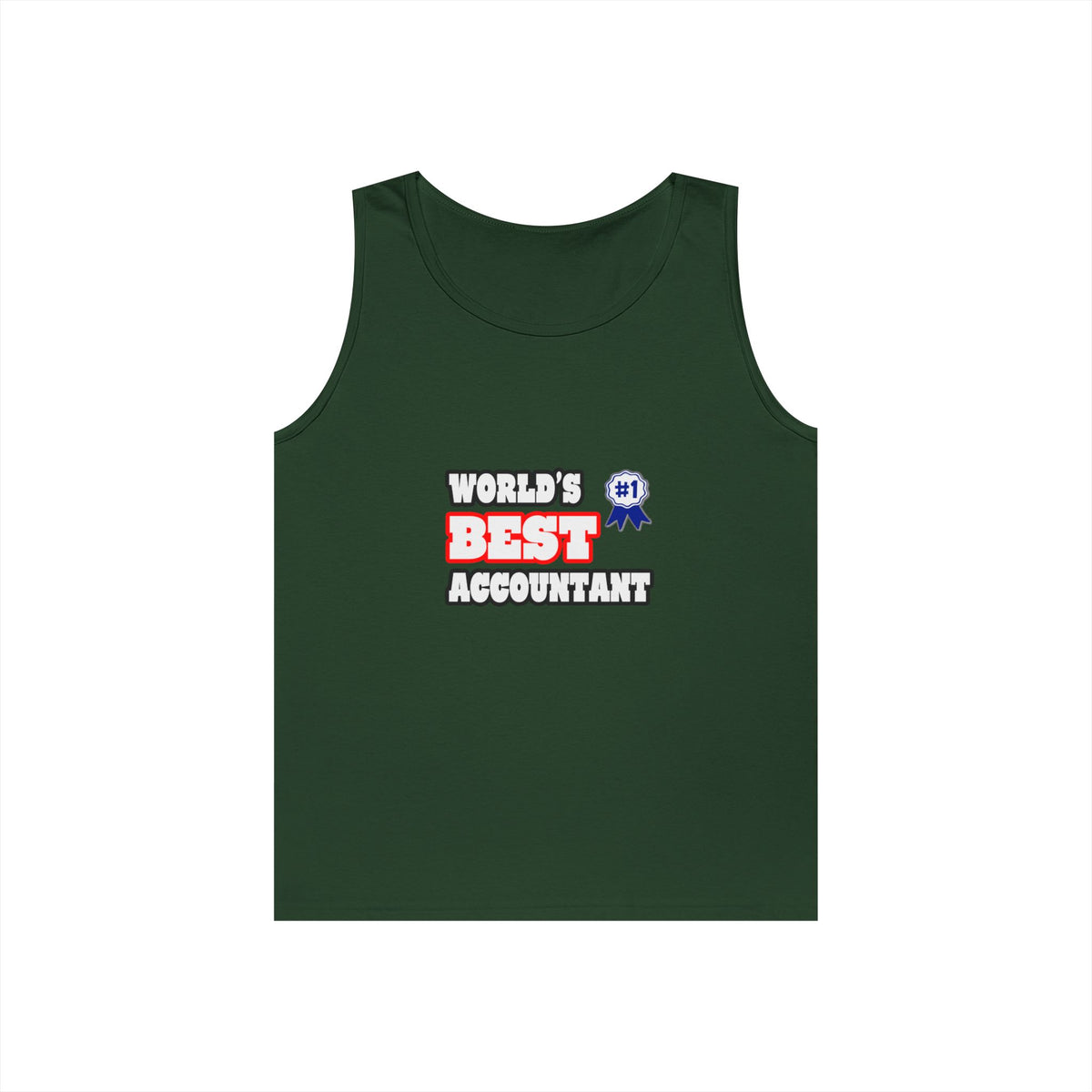 World's Best Accountant - Unisex Heavy Cotton Tank Top