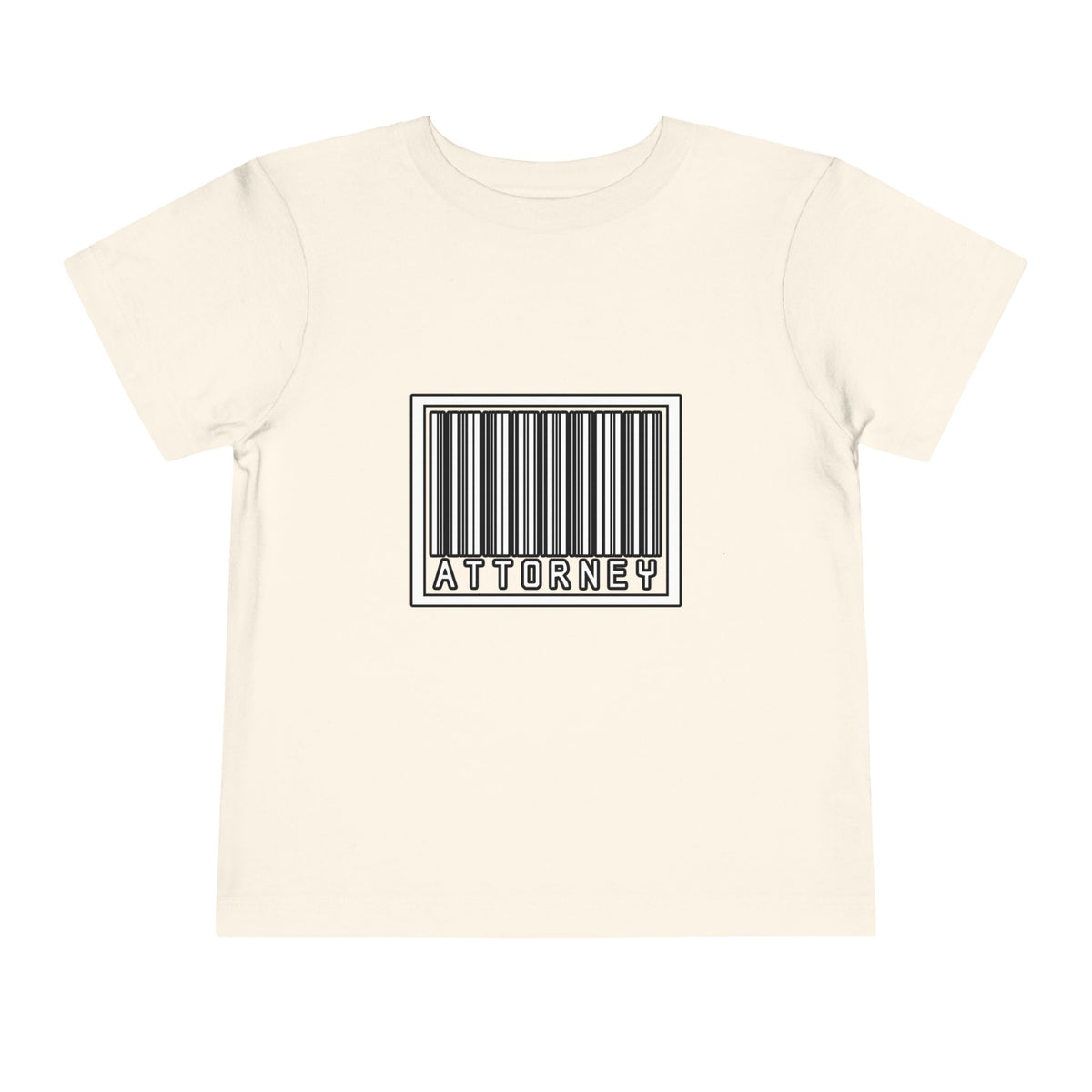 Barcode Attorney - Toddler Short Sleeve Tee