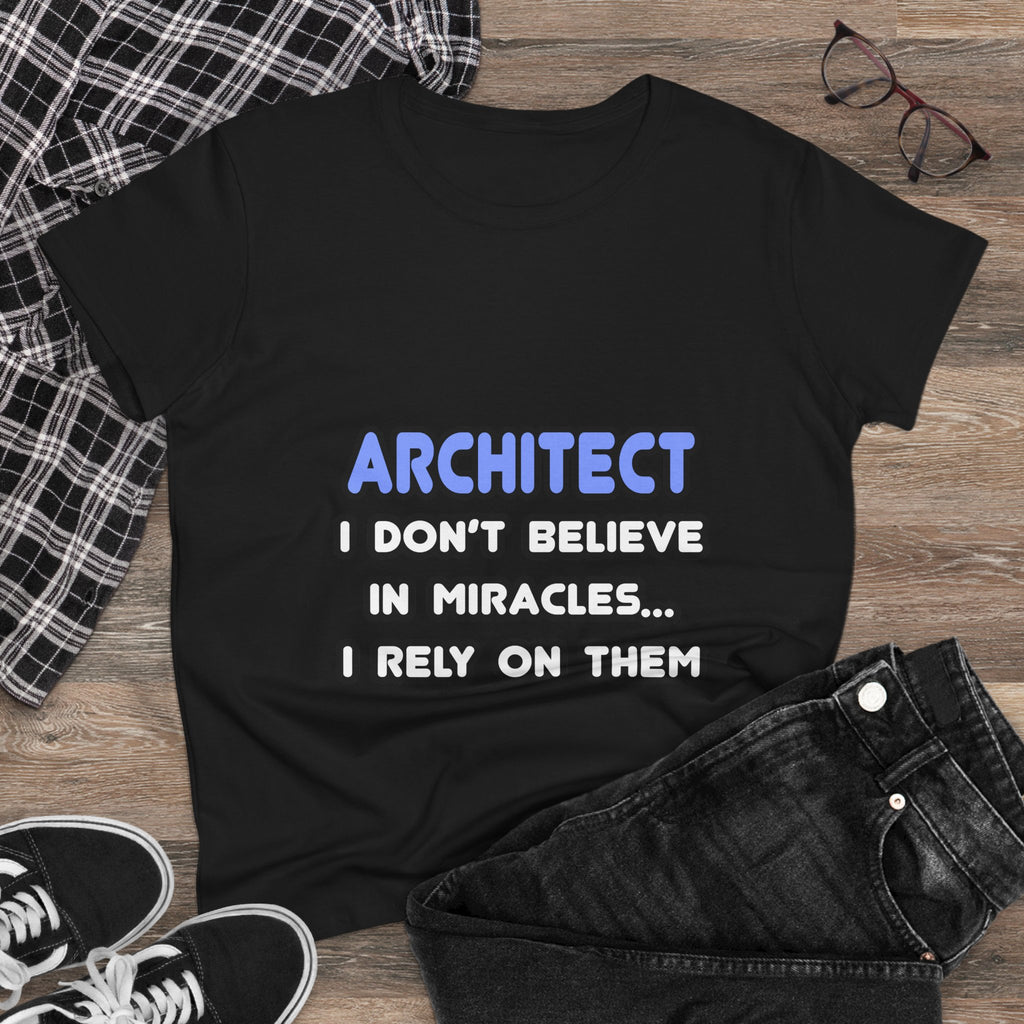 Miracles and Architects - Women's Midweight Cotton Tee