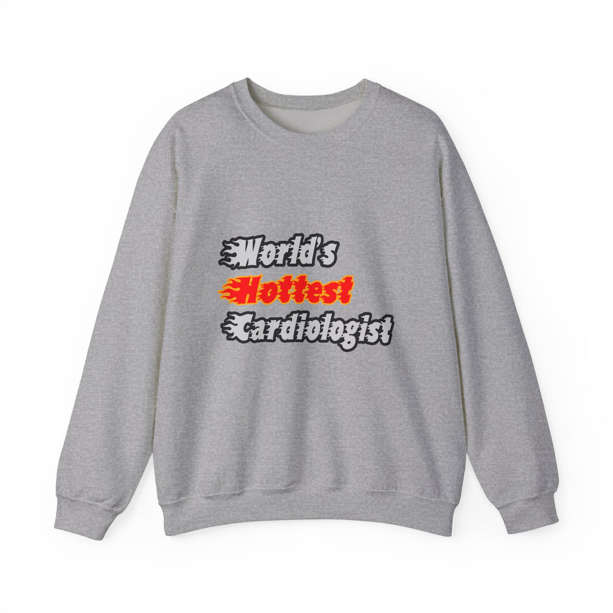 World's Hottest Cardiologist - Unisex Heavy Blend™ Crewneck Sweatshirt