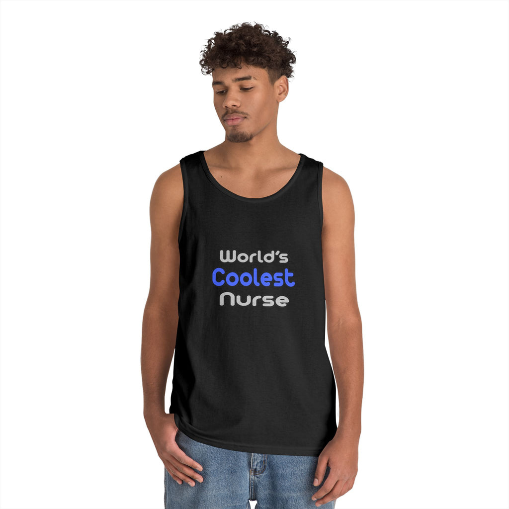 World's Coolest Nurse - Unisex Heavy Cotton Tank Top