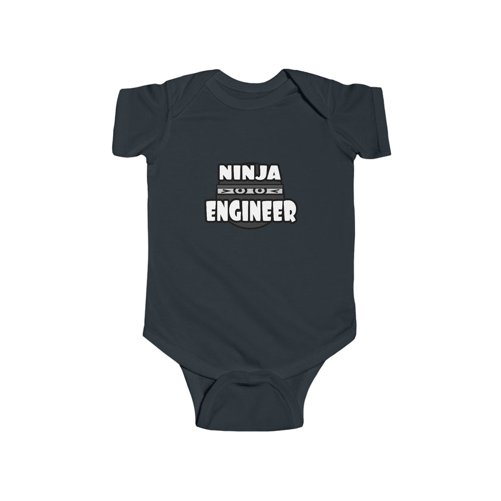Ninja Engineer (2) - Infant Fine Jersey Bodysuit