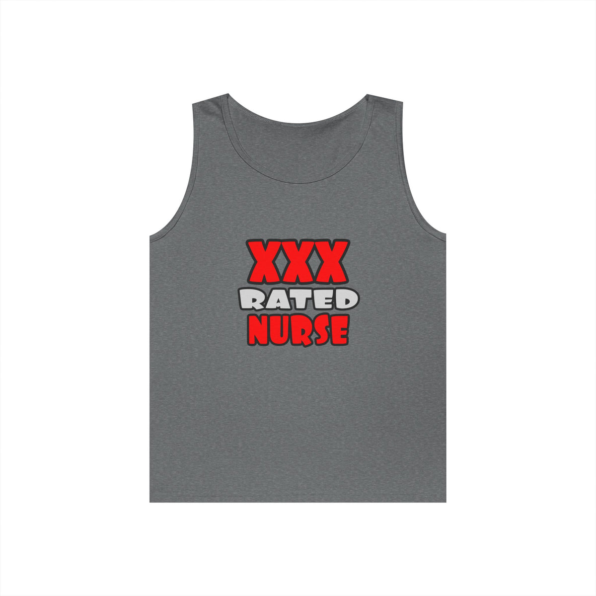 XXX Rated Nurse - Unisex Heavy Cotton Tank Top