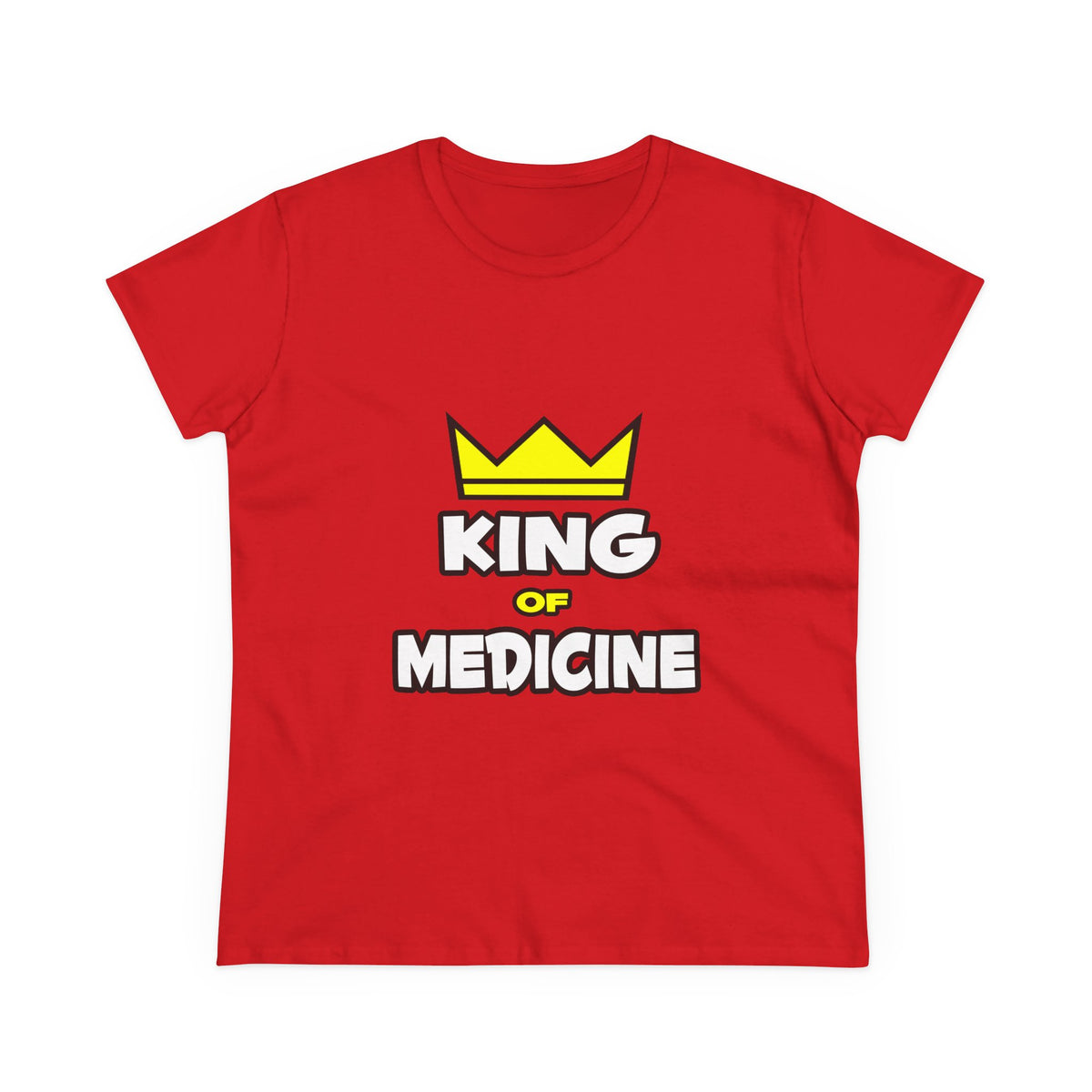 King of Medicine - Women's Midweight Cotton Tee