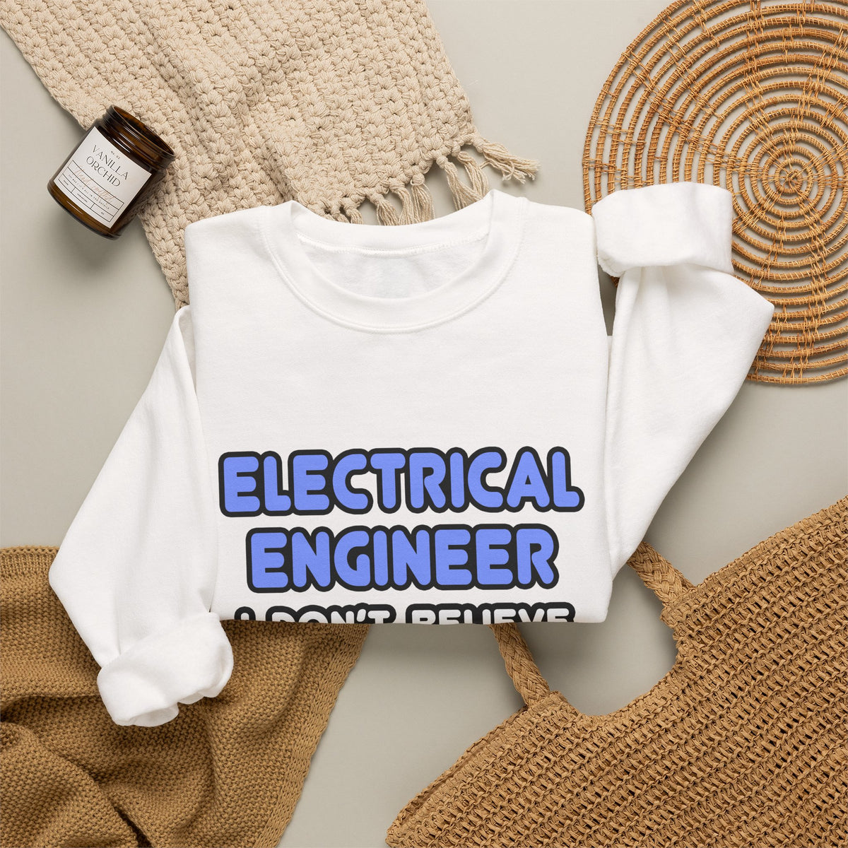 Miracles and Electrical Engineers - Unisex Heavy Blend™ Crewneck Sweatshirt