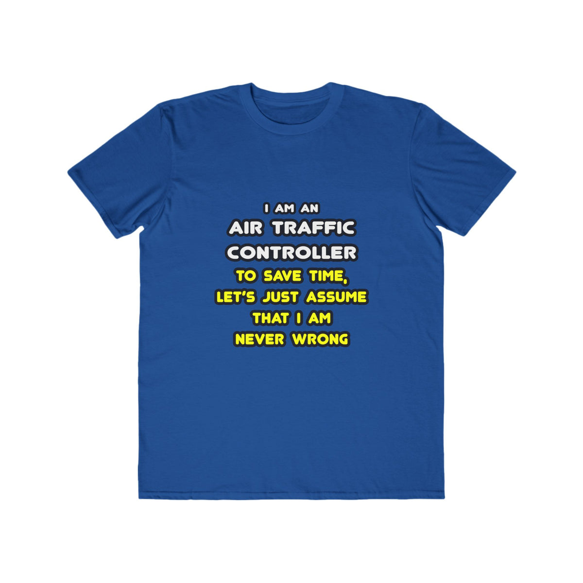 Funny Air Traffic Controller T Shirts - Men's Lightweight Fashion Tee