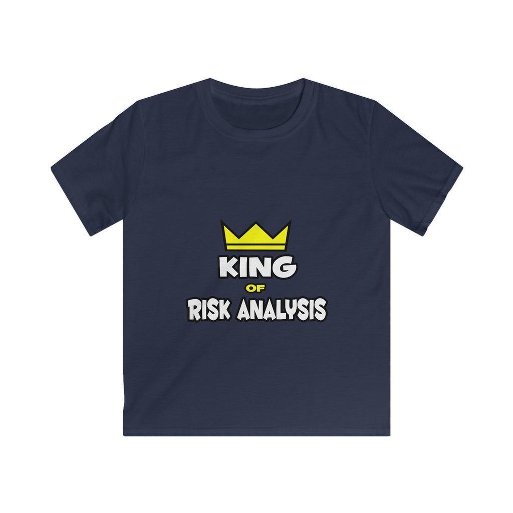 King of Risk Analysis - Kids Softstyle Tee