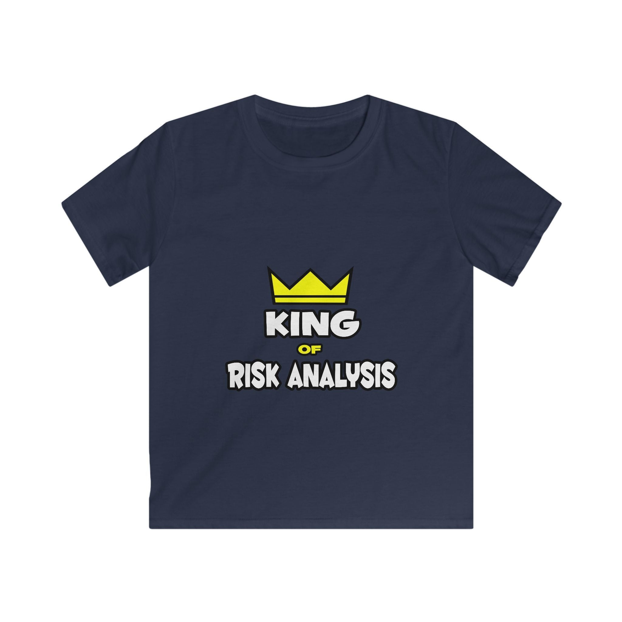 King of Risk Analysis - Kids Softstyle Tee