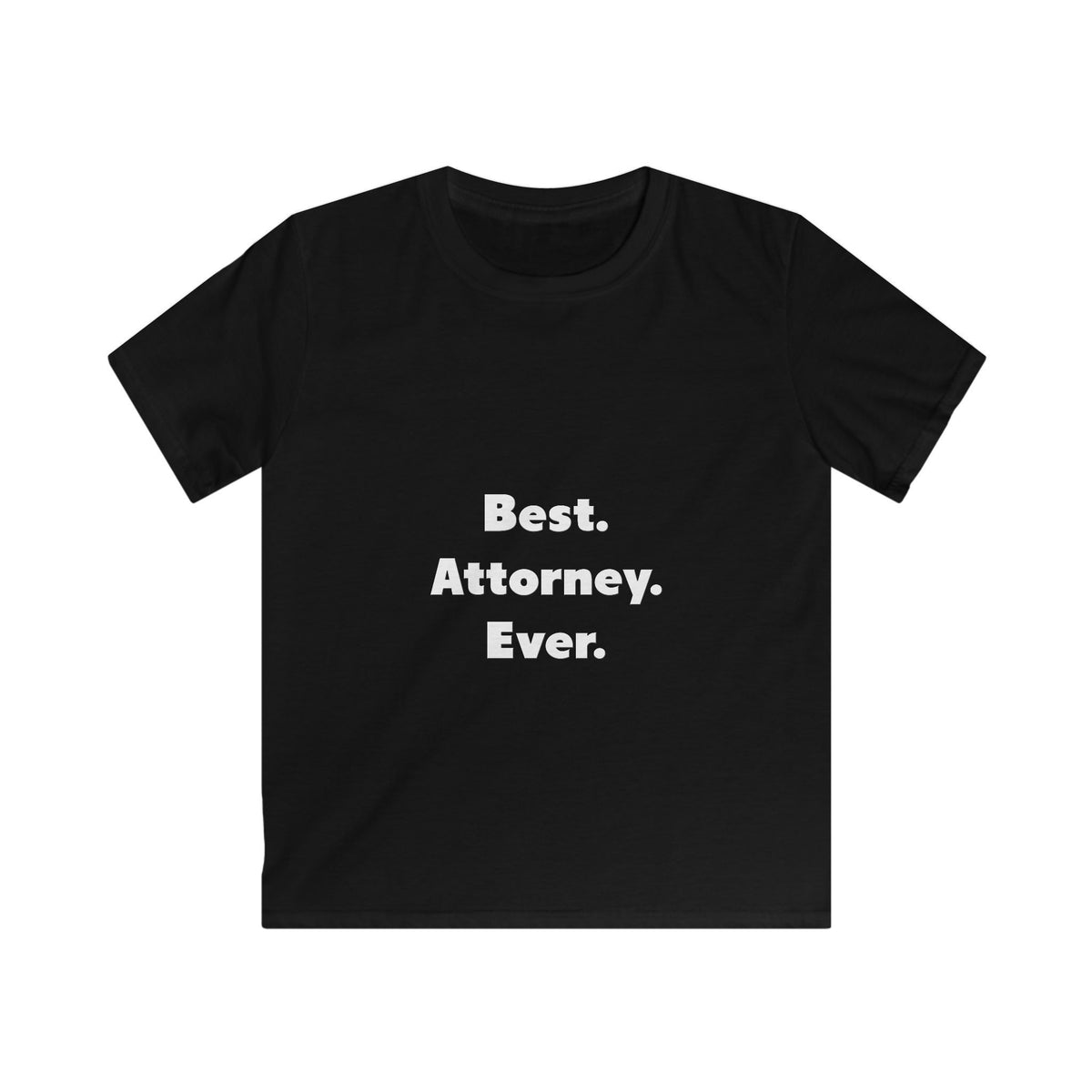Best. Attorney. Ever - Kids Softstyle Tee