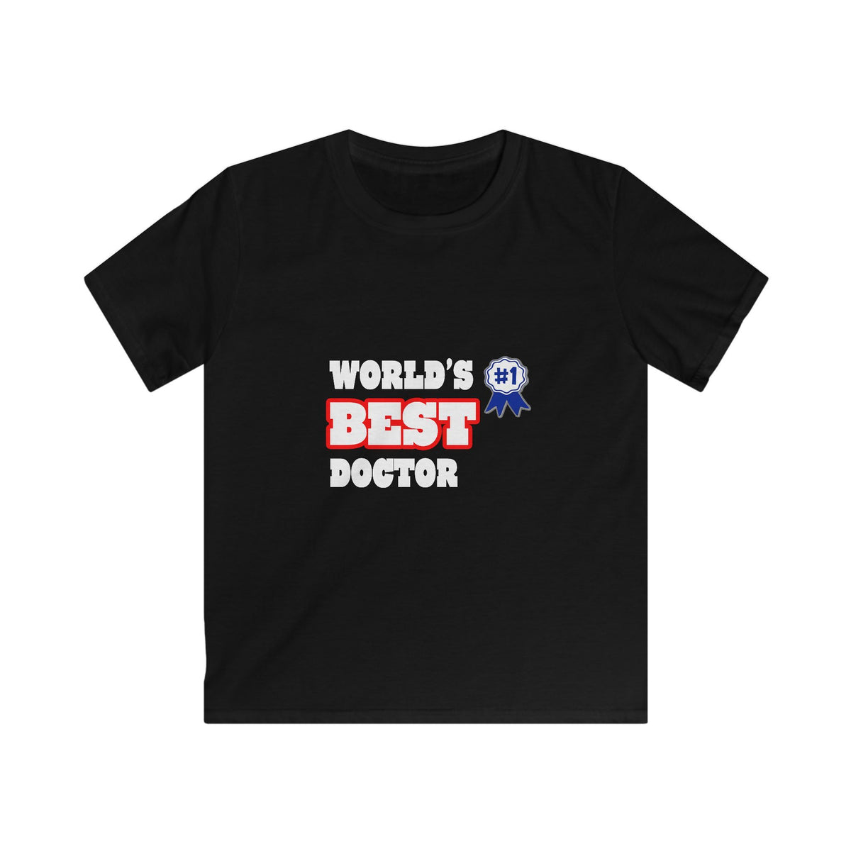 World's Best Doctor - Kids Softstyle Tee