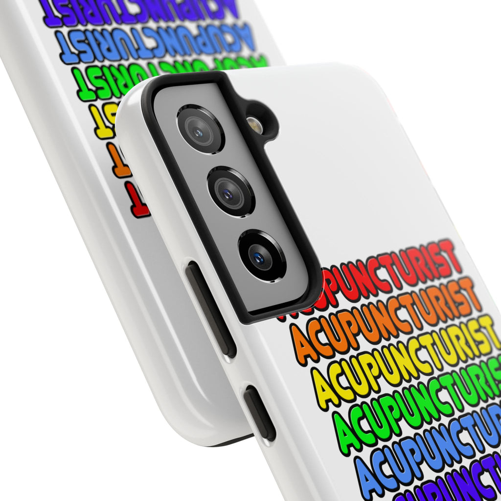 Rainbow Acupuncturist - Tough Phone Cases