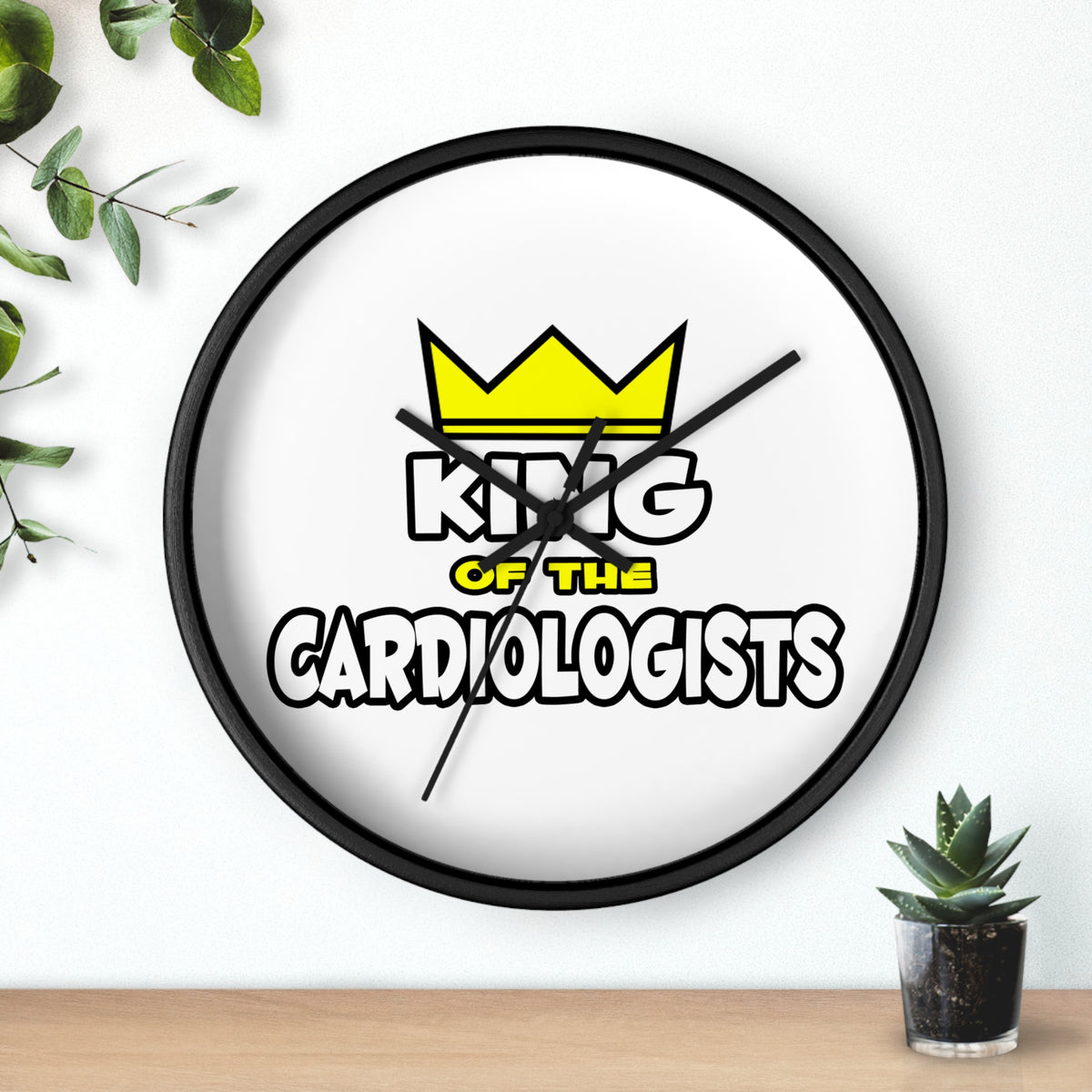 King of the Cardiologists - Wall Clock