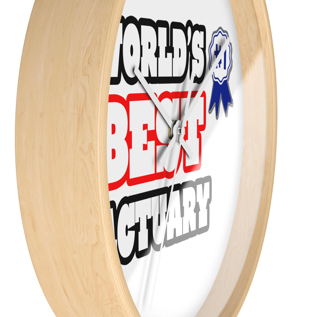 World's Best Actuary - Wall Clock