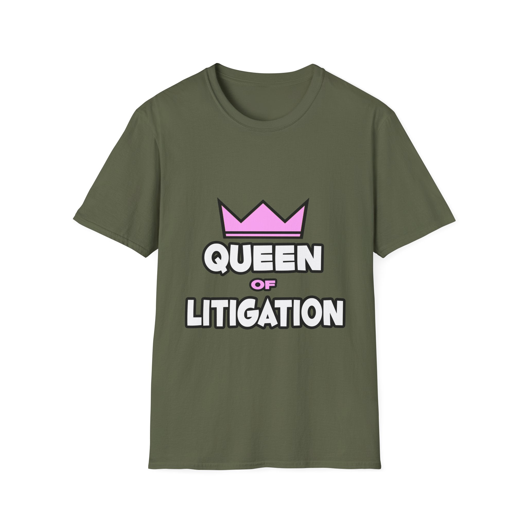 Queen of Litigation - Unisex Softstyle T-Shirt