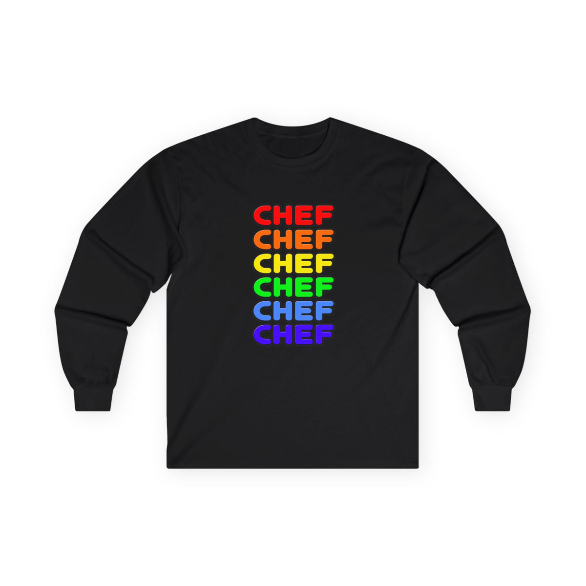 Rainbow Chef - Unisex Ultra Cotton Long Sleeve Tee