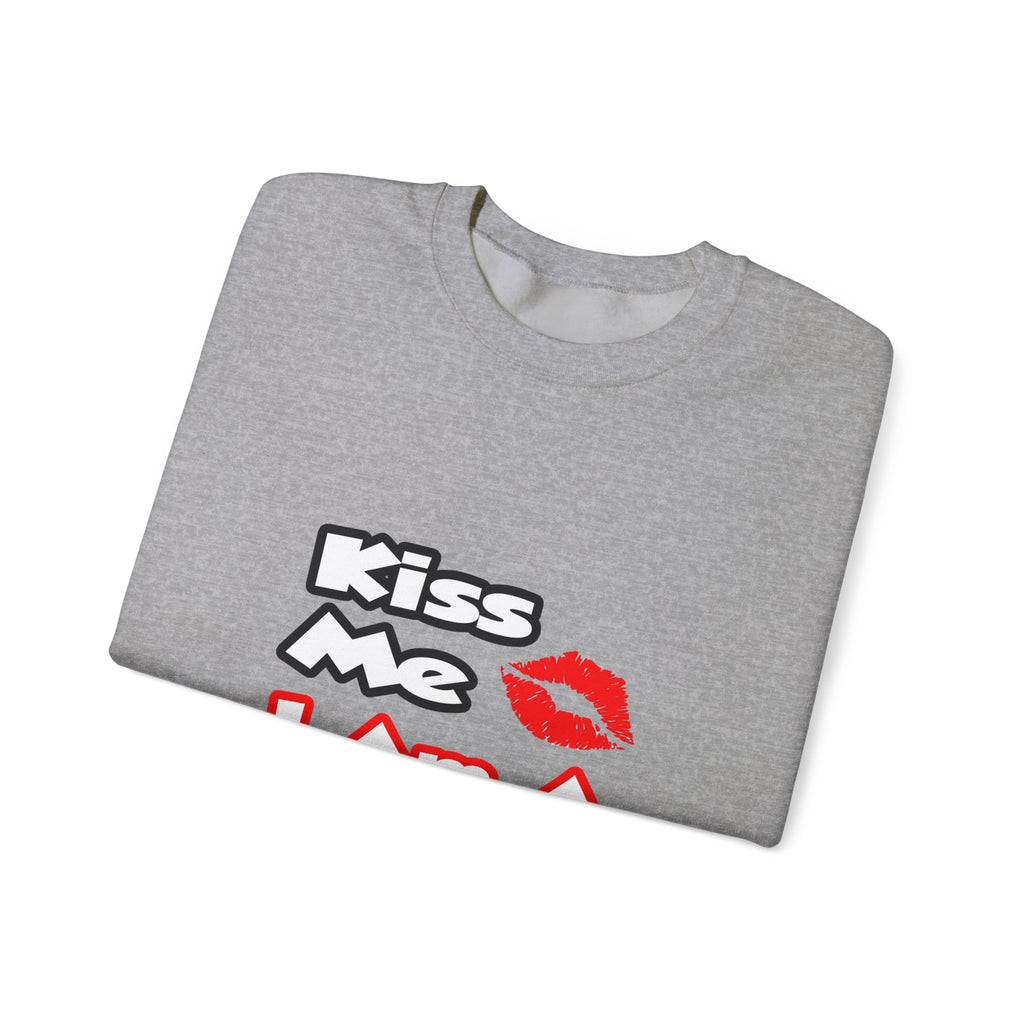 Kiss Me...I Am A Nurse - Unisex Heavy Blend™ Crewneck Sweatshirt