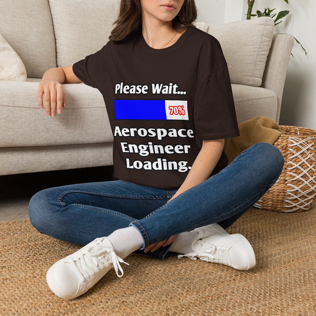 Please Wait...Aerospace Engineer Loading - Unisex Softstyle T-Shirt