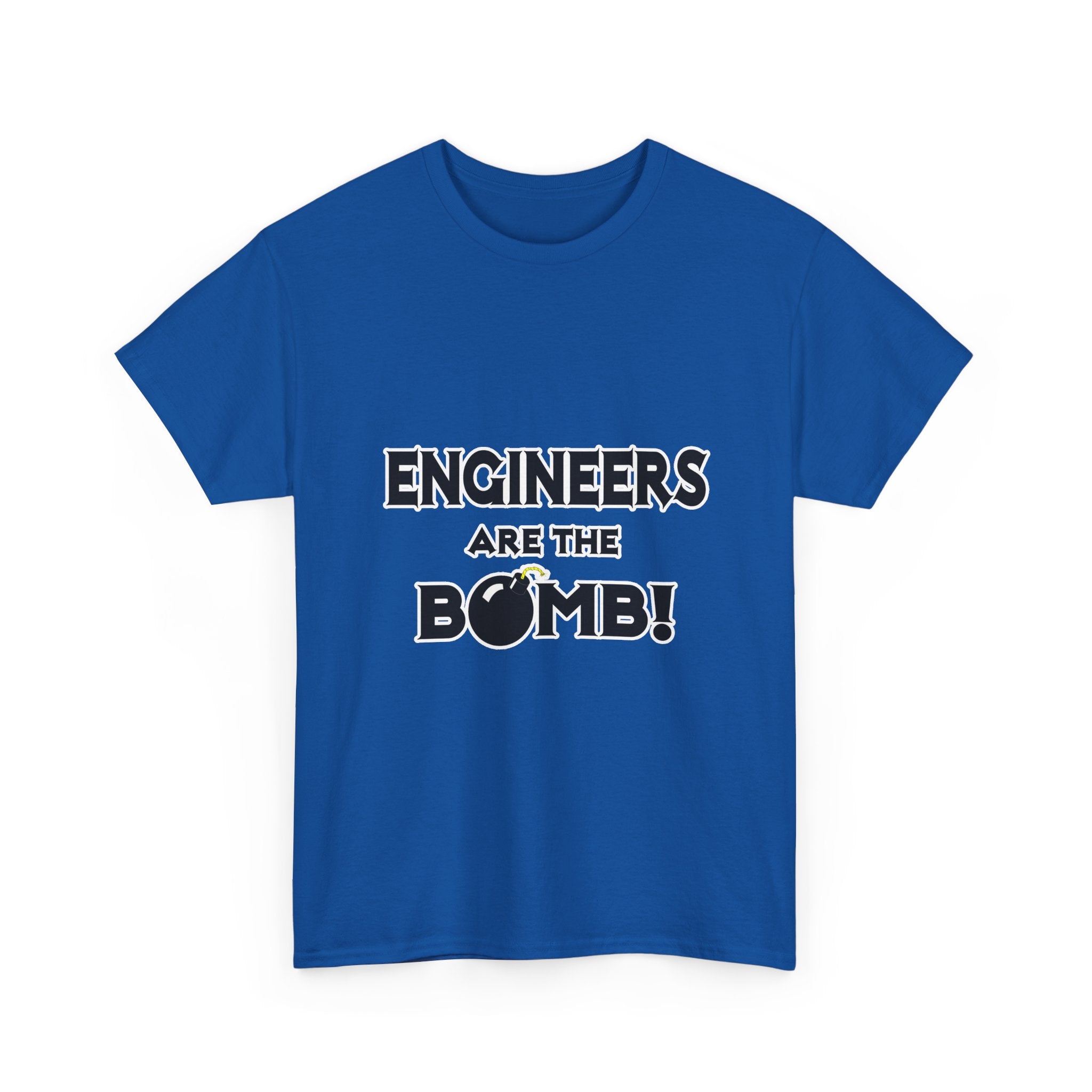 Engineers Are The Bomb! (2) - Unisex Heavy Cotton Tee
