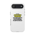 Miracles and Athletic Trainers ... Funny - Tough Phone Cases