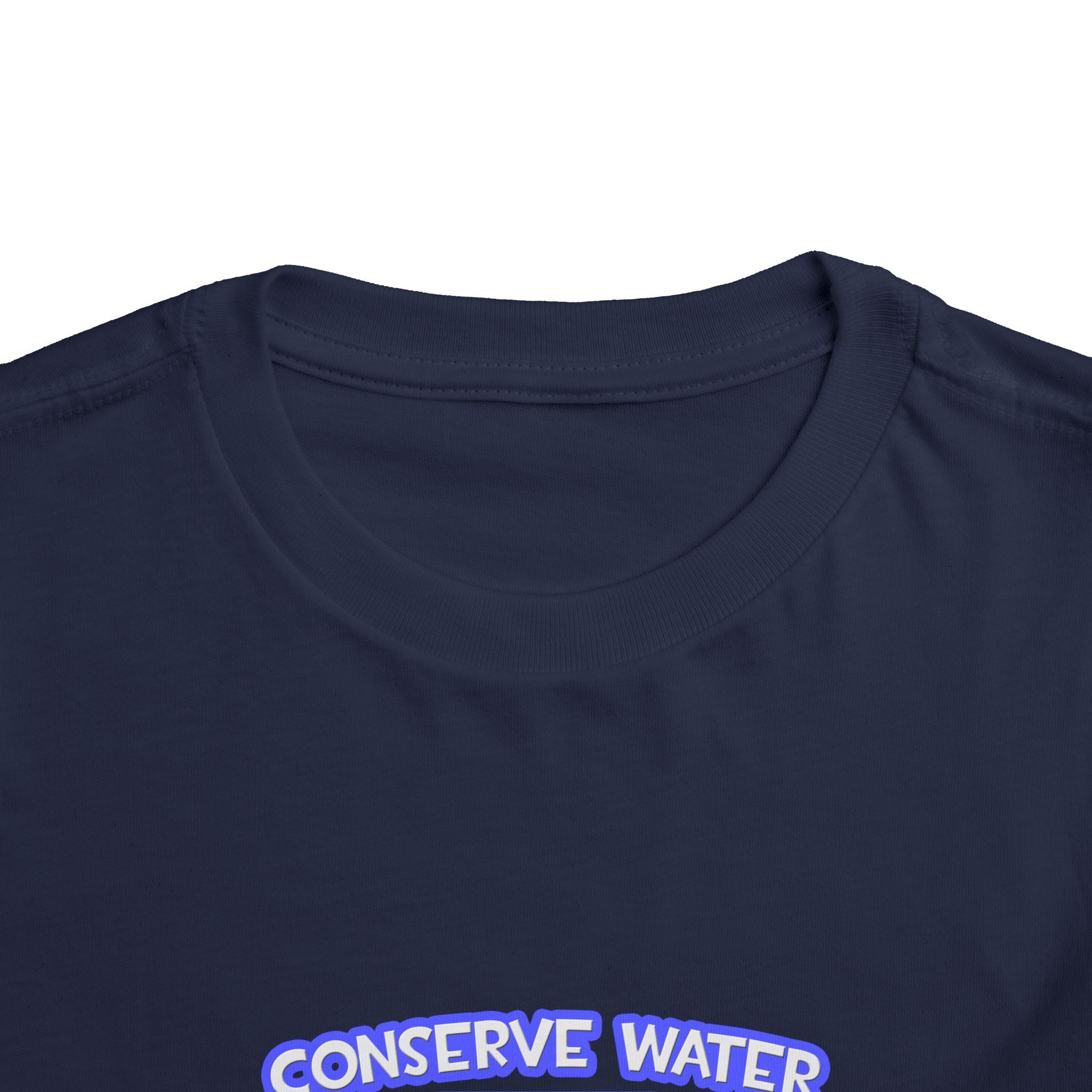 Conserve Water .. Shower With Aerospace Engineer - Toddler Short Sleeve Tee