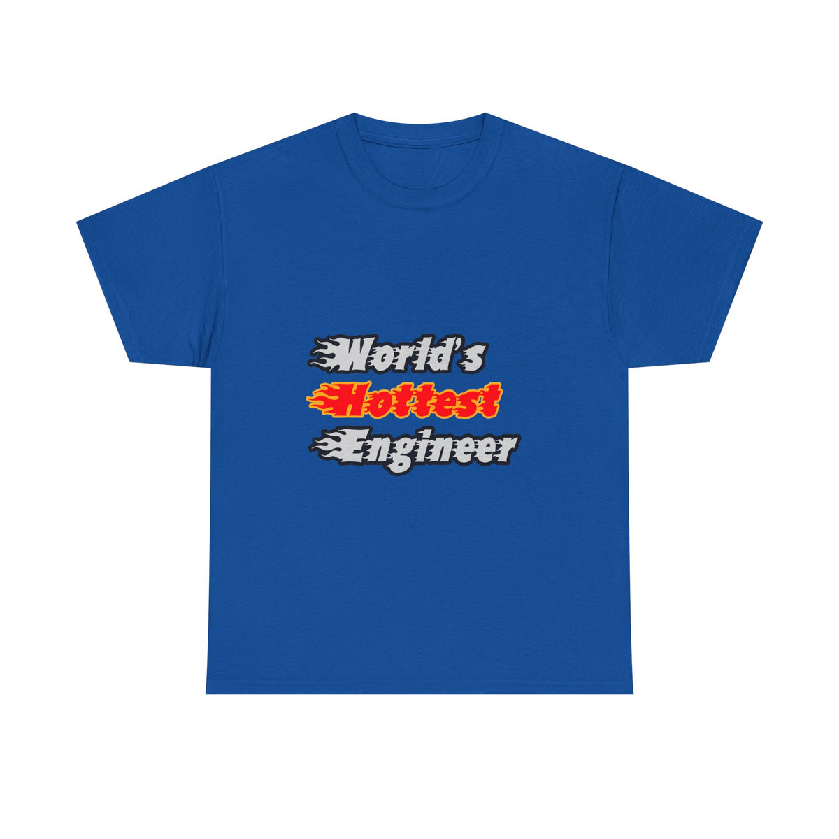 World's Hottest Engineer - Unisex Heavy Cotton Tee