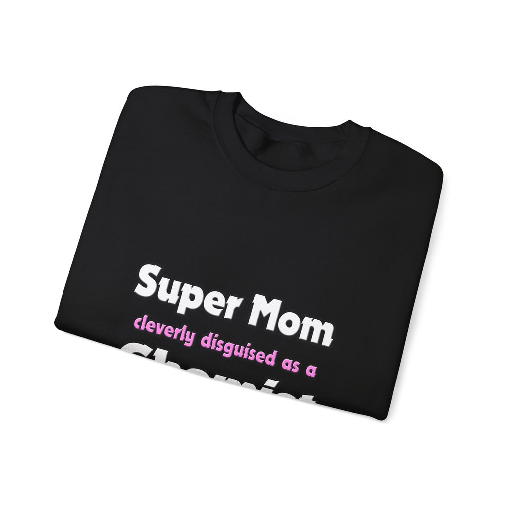 Super Mom ... Chemist - Unisex Heavy Blend™ Crewneck Sweatshirt