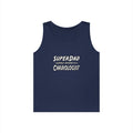 SuperDad...Cardiologist - Unisex Heavy Cotton Tank Top