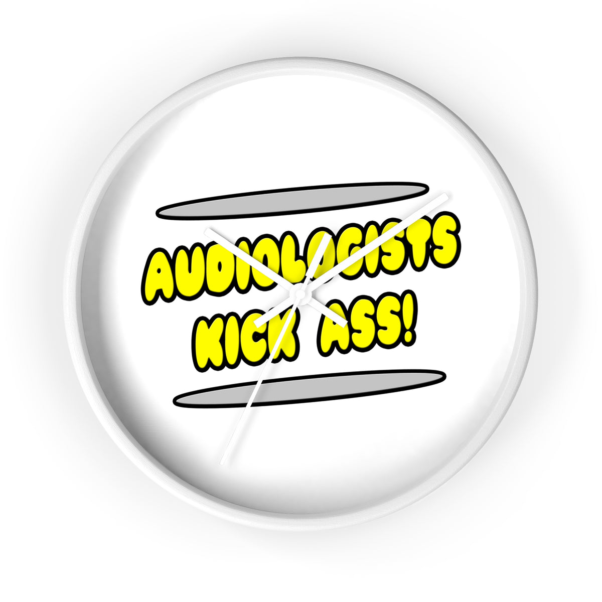 Audiologists Kick Ass! - Wall Clock