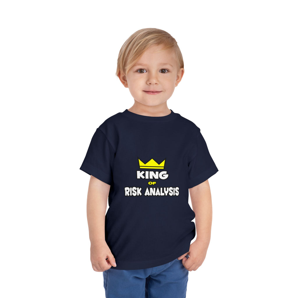 King of Risk Analysis - Toddler Short Sleeve Tee