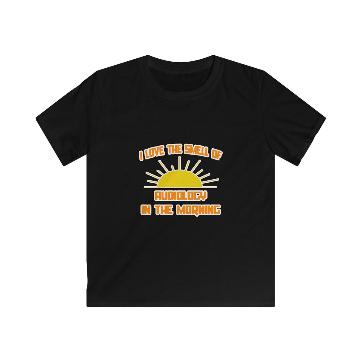Smell of Audiology in the Morning - Kids Softstyle Tee