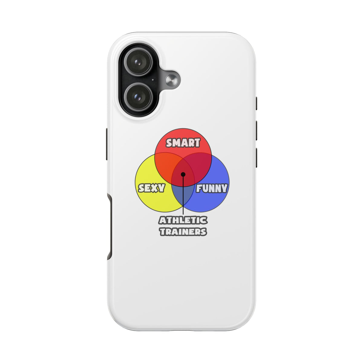 Venn Diagram .. Athletic Trainers - Tough Phone Cases