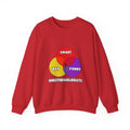 Venn Diagram .. Anesthesiologists - Unisex Heavy Blend™ Crewneck Sweatshirt