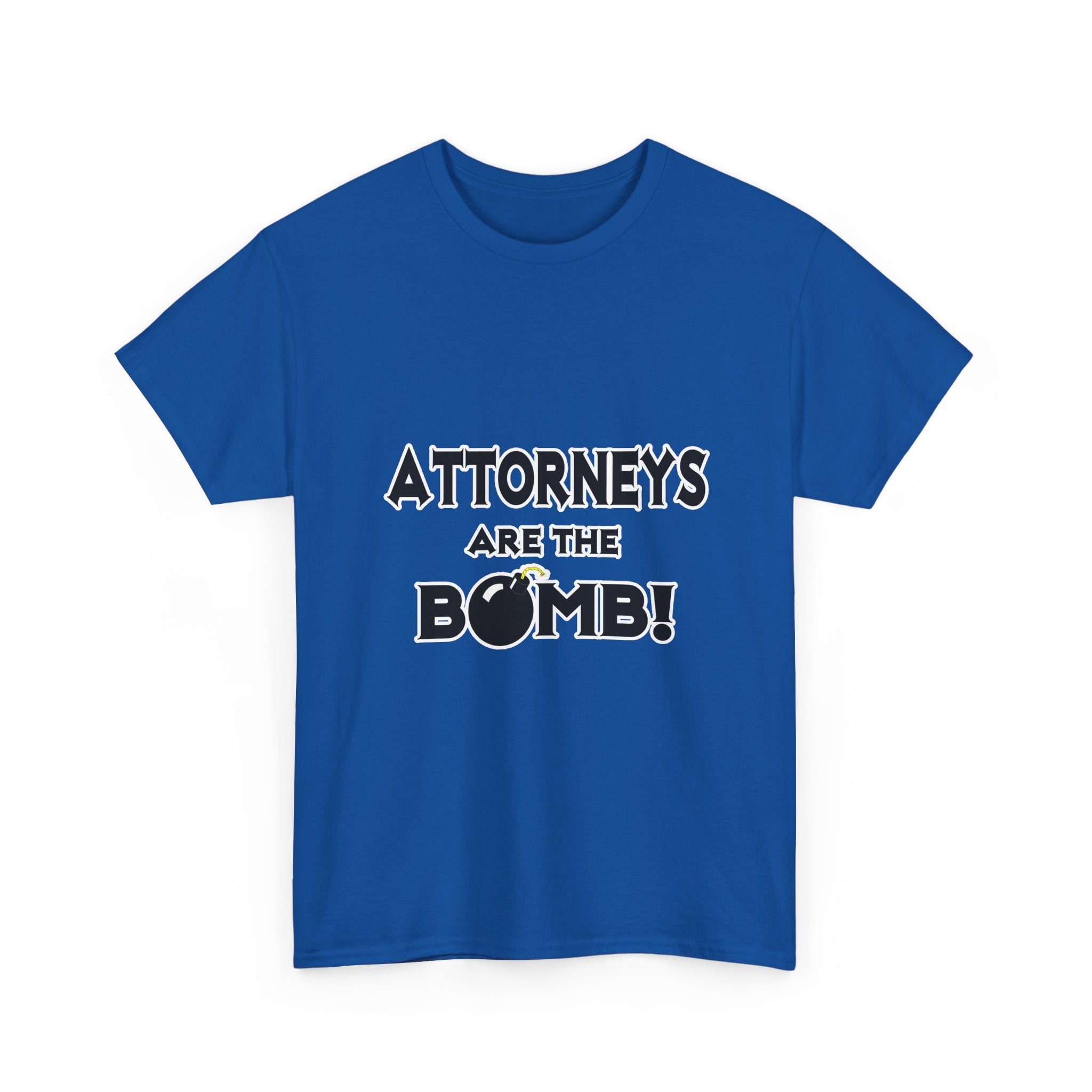 Attorneys Are The Bomb! - Unisex Heavy Cotton Tee